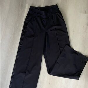 Athleta Black Wide-Leg Pants